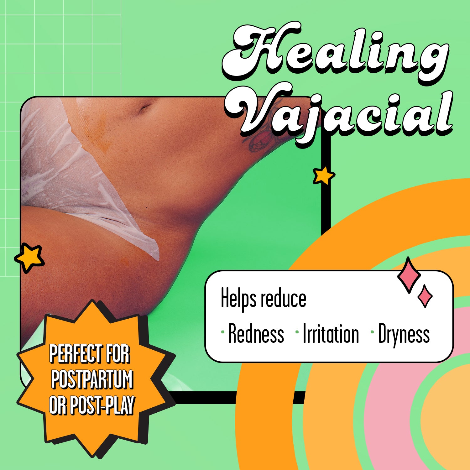 The Rehabber - Healing. Perfect for postpartum or post-play.